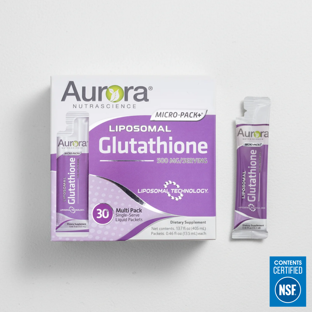 500mg Liposomal Glutathione Liquid Packets
