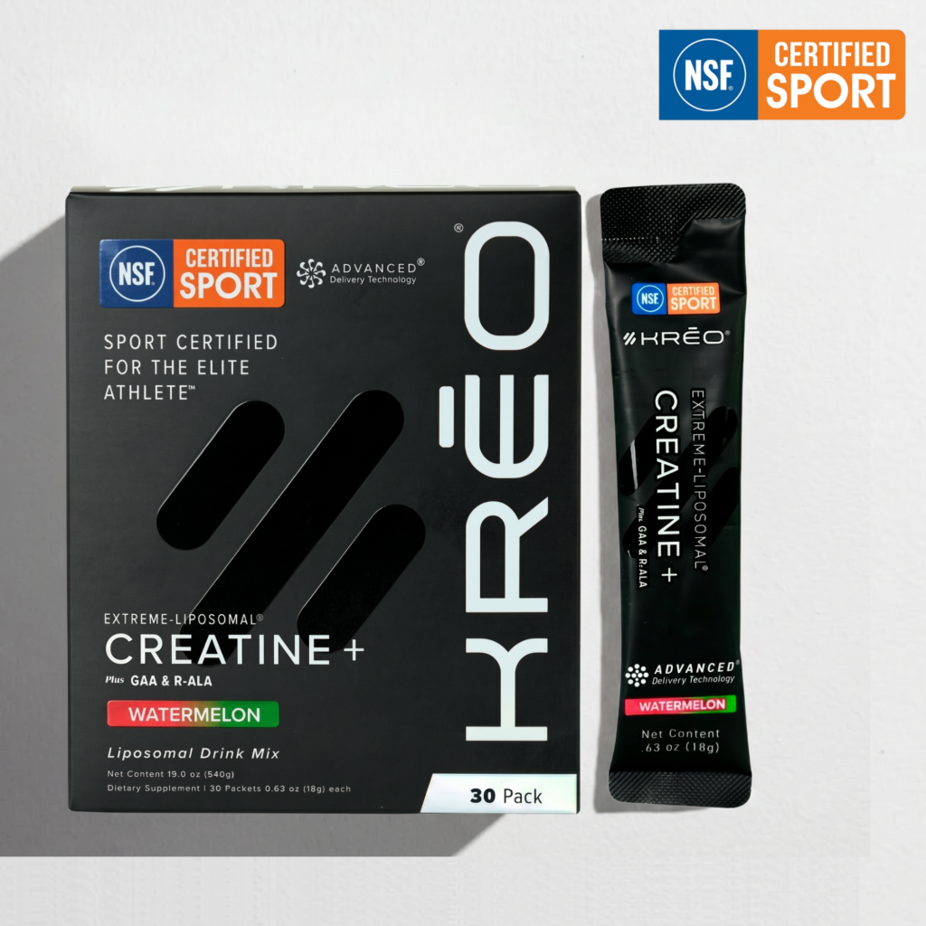 KREO® Liposomal Creatine PLUS GAA & R-ALA Granule Packets