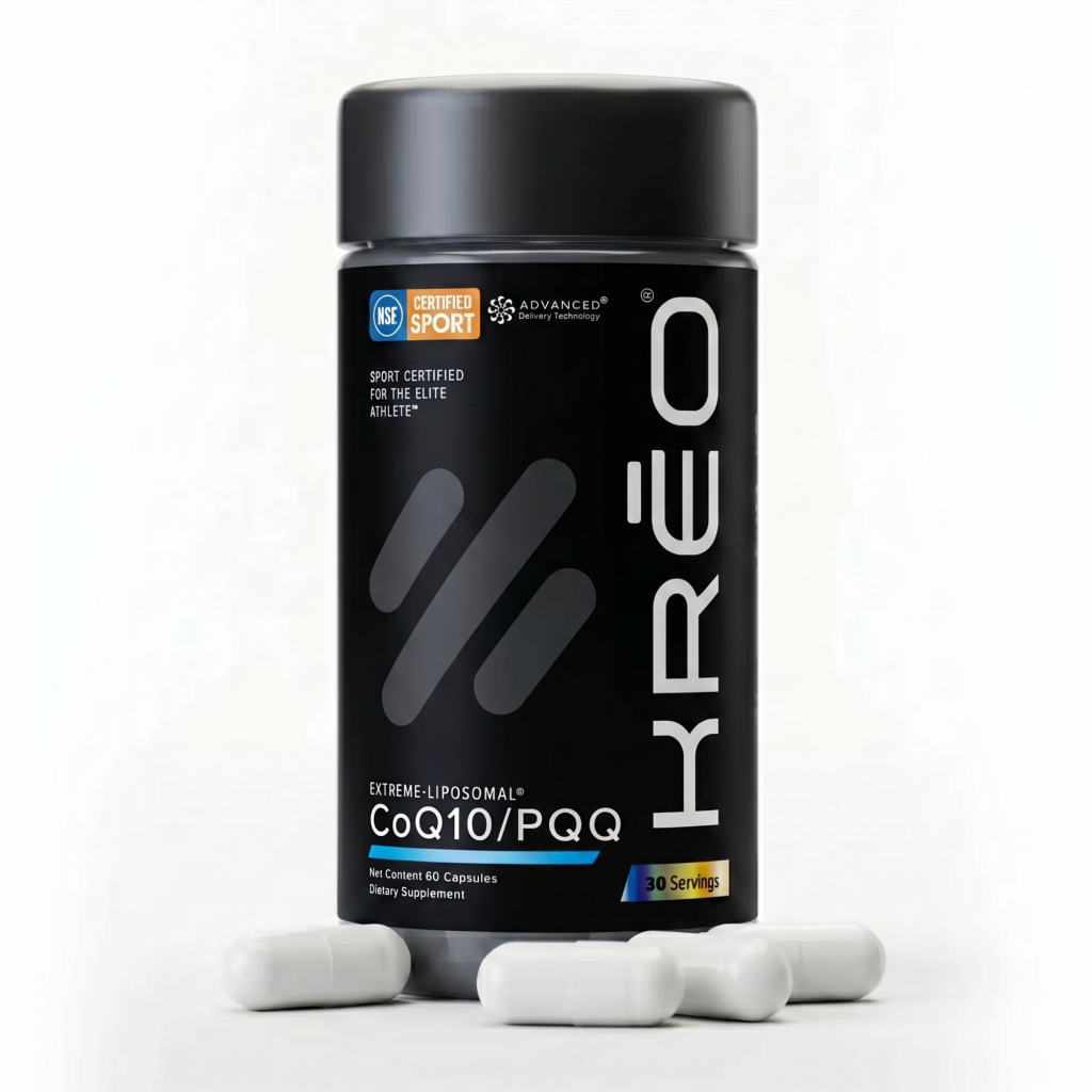 KREO® Liposomal CoQ10/PQQ+ Capsules