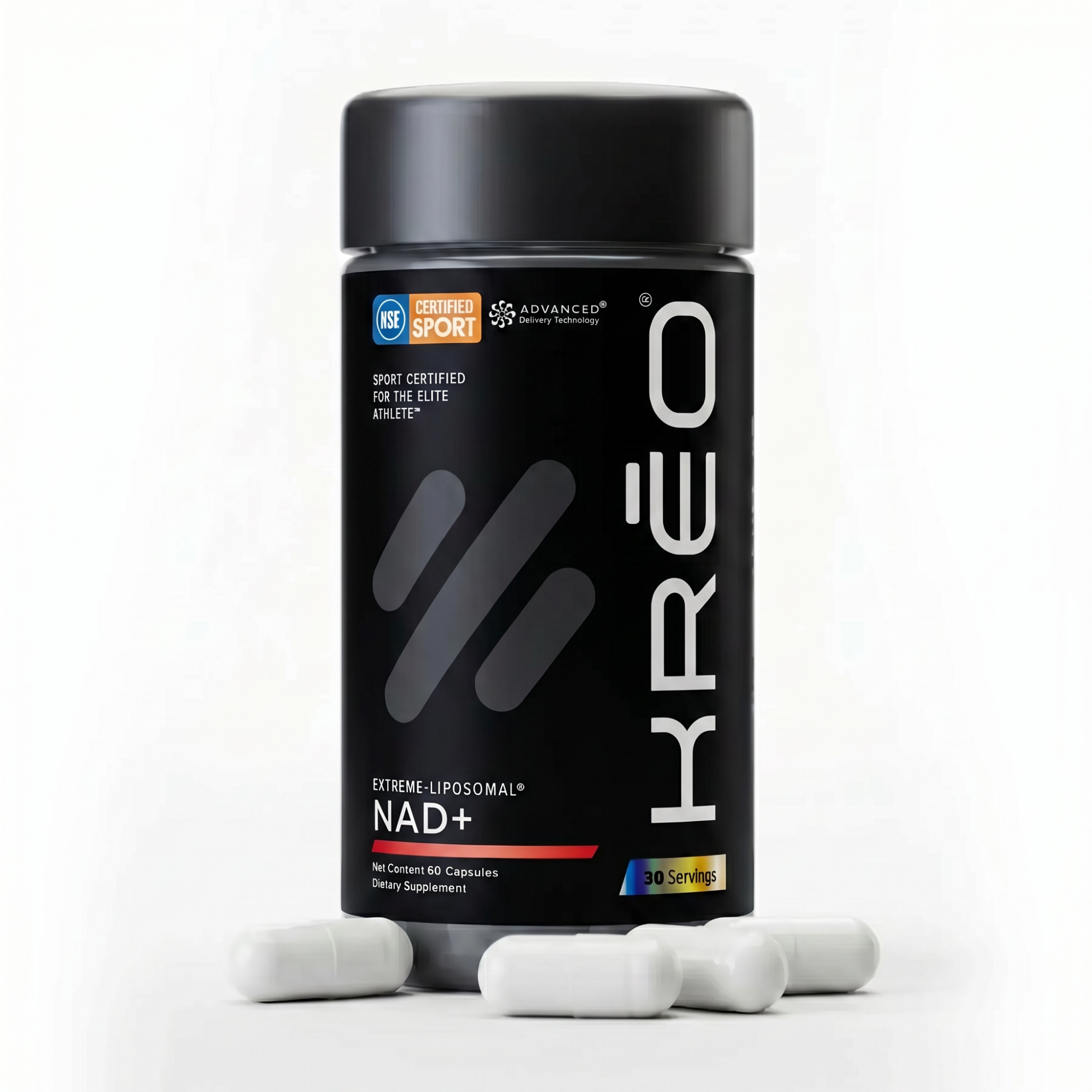 KREO® Liposomal NAD+/Resveratrol Capsules