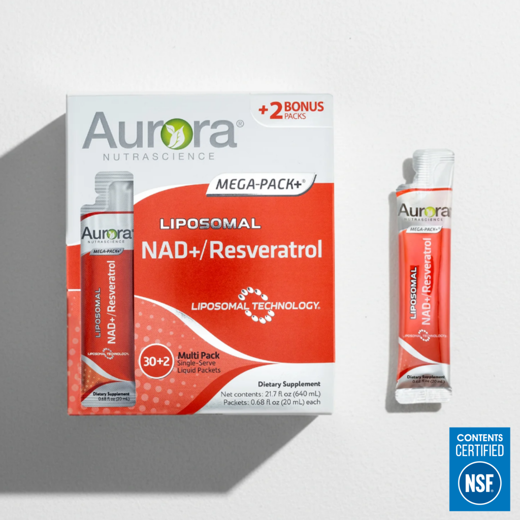 Liposomal NAD+/Resveratrol Liquid Packets